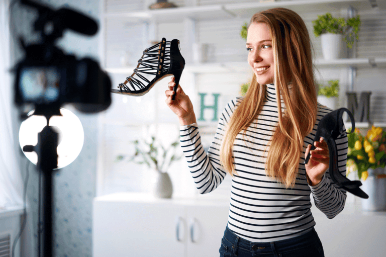 Content scarpe video