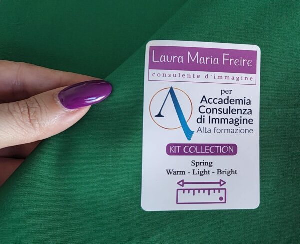 Accademia immagine shop kit drappi etichetta